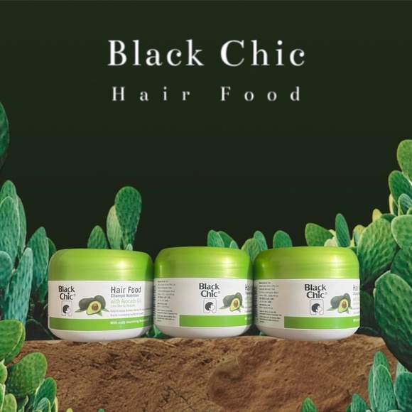 🌿Nourish Naturally: Black Chic Hair Food with Avocado Oil for Itch-Free Scalp - Picture 3 of 5